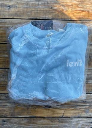 Женская кофта - свитшот levis (левис logo sweatshirt) c америки s,m4 фото