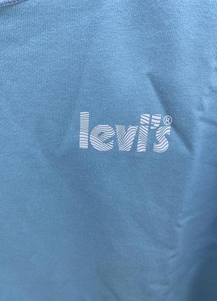 Женская кофта - свитшот levis (левис logo sweatshirt) c америки s,m7 фото