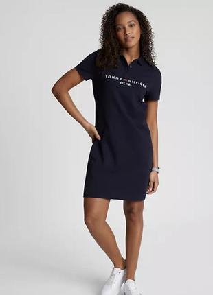 Сукня-поло tommy hilfiger, s, m, l