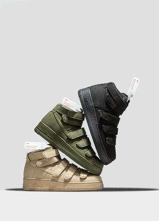 Кросівки високі black and pink nike air forces base 1 high '07 sp x billie eilish