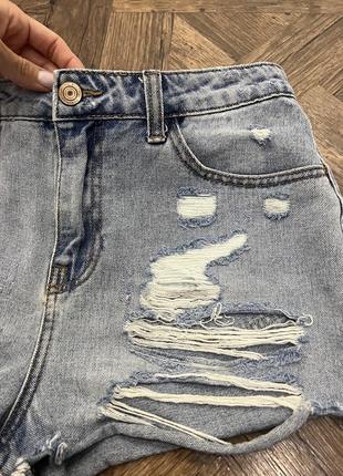 Рвані шорти denim co2 фото
