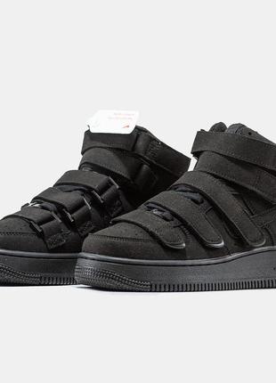 Кросівки black and pink nike air forces base 1 high '07 sp x billie eilish