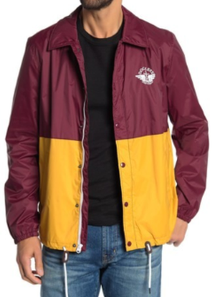 Куртка-ветровка dockers coaches hoodie водоотталкивающая от дождя и ветра, оригинал!