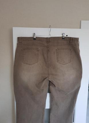 Базовые хлопковые брюки батал marks &amp;spencer6 фото