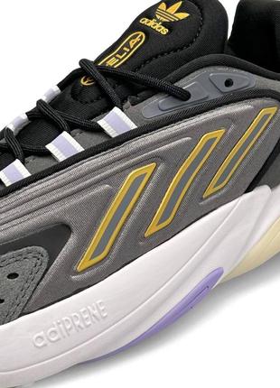 Жіночі кросівки adidas ozelia dark grey gold7 фото