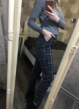 Брюки в клетку 4