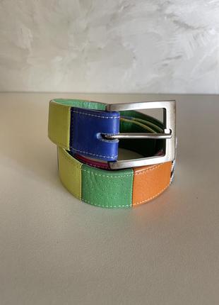 Кожаный ремень пояс