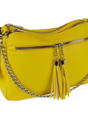Стильна жіноча сумка клатч модна невелика сумочка через плече з довгою ручкою дамська 156