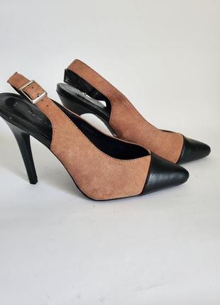 Женские туфли с открытой пяткой от new look5 фото