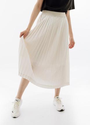 Жіноча спідниця puma yona sunp plissee skirt бежевий s (7d53797865 s)