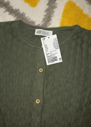 Фірмова кофтинка для дівчинки h&m 2