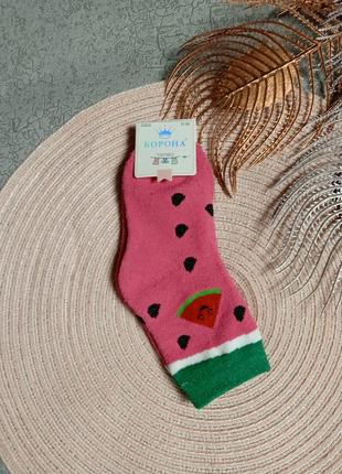 Теплі термо носочки махрові носки1 фото