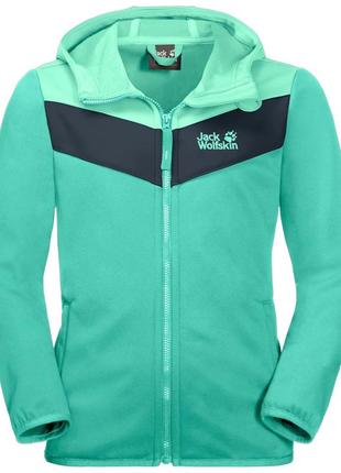 Детская флисовая кофта jack wolfskin tri oaks