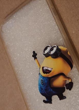 Чехол case накладка с принтом миньоны пасипаки minion.2 фото