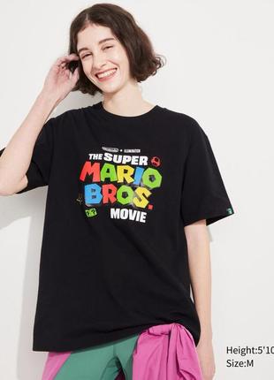 Футболка с рисунком super mario bros. movie uniqlo10 фото