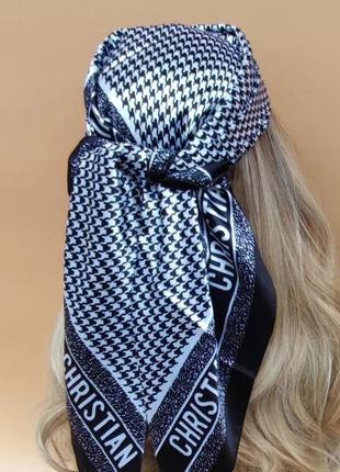 Хустина шовкова, шарф. (90*90)