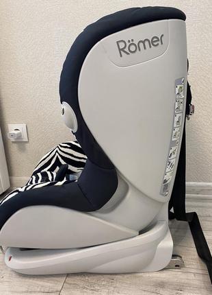 Дитяче автокрісло romer king ii ls smart zebra9 фото