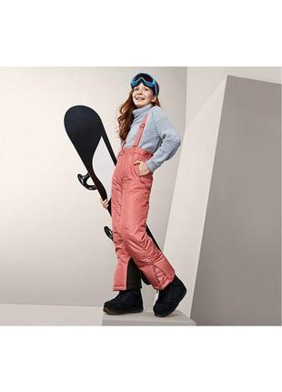 Полукомбинезон, лыжные брюки тсм tchibo ничевина, до 3000 мм, 122-1281 фото