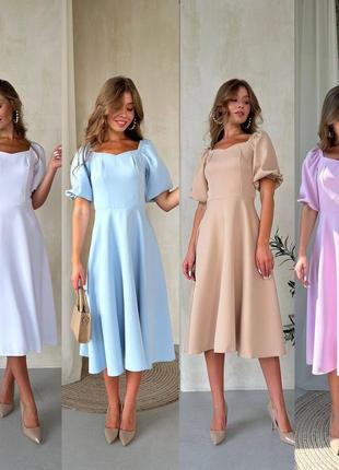 Яркое вечернее платье малиновая меди 7 цветов