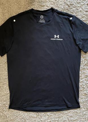 Футболка under armour rush tee celliant, оригинал, размер l