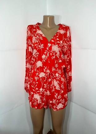 Комбінезон жіночий червоний h & m розмір s (m ) / 44 (46)