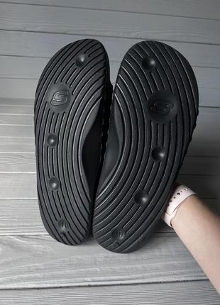 Шлепанцы тапки шлепки skechers