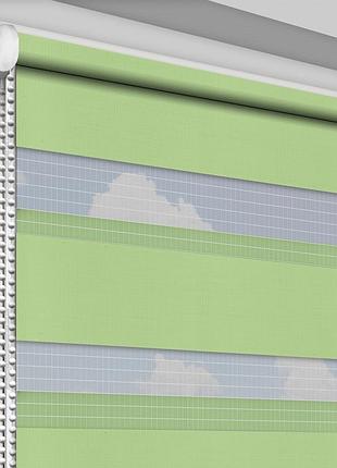 Рулонная штора день-ночь тм "decosharm" secret impress dn 207 яблоко