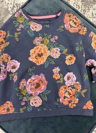 Свитшот с цветочным принтом next 2