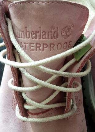 Брендовые, стильные, демисезонные ботинки на шнуровке. 
бренд timberland.8 фото