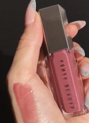 Збільшуючий рожевий блиск riri бальзам помада для губ плампер fenty beauty gloss bomb universal lip luminizer фенті бʼюті3 фото