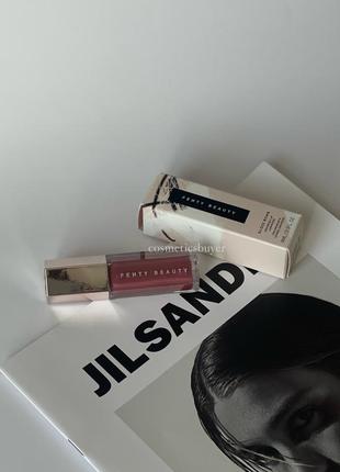 Увеличивый розовый блеск riri бальзам помада для губ плампер fenty beauty gloss bomb universal lip luminizer фенти бьюти