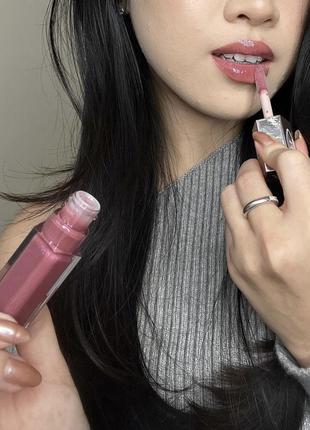 Збільшуючий рожевий блиск riri бальзам помада для губ плампер fenty beauty gloss bomb universal lip luminizer фенті бʼюті6 фото