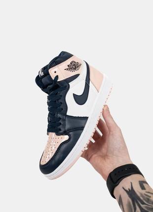 Nike air jordan 1 rerto high atmosphere1 фото