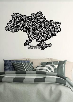 Декоративне настінне панно «карта україни», декор на стіну6 фото
