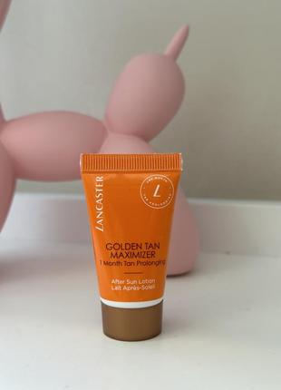 Лосьон после загара lancaster golden tan maximizer after sun lotion