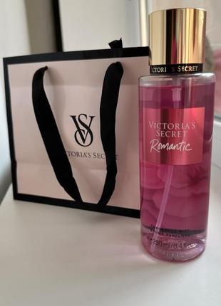 Victoria's secret romantic  спрей для тела