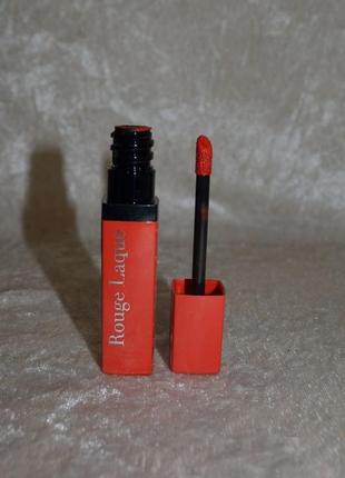 Жидкая помада для губ bourjois rouge laque, тон 04