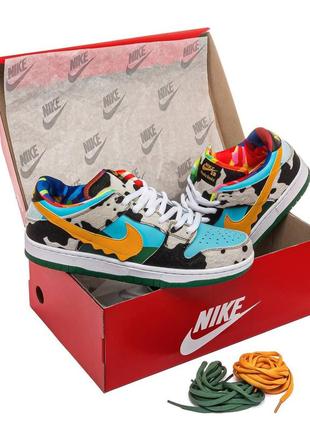 Кроссовки nike dunk low ben jerry's