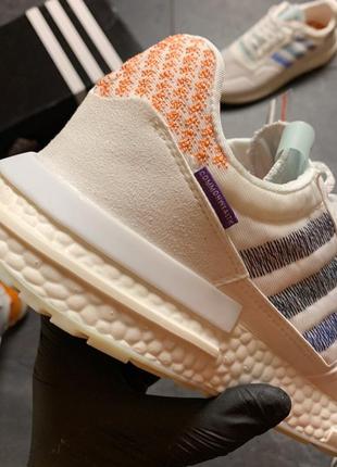 Adidas zx 500 commonwealth, кроссовки адидас женские - мужские унисекс, кросівки адідас 50 білі4 фото