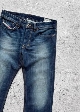 Diesel larkee regular-straight 008j4 blue denim jeans джинси5 фото
