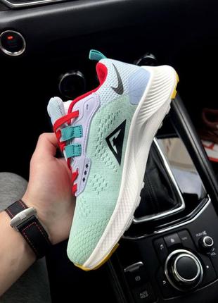 Кроссовки женские nike pegasus trail 3 turquoise & black3 фото