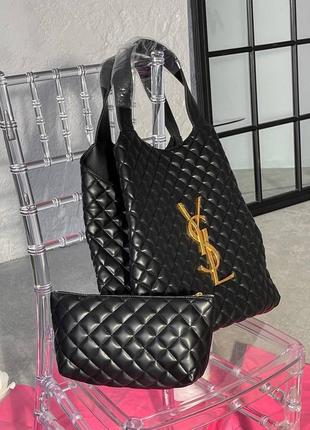 Женская сумка yves saint laurent big transform shopper шопер ив сен лоран  кросс боди клатч7 фото