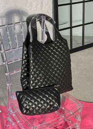 Женская сумка yves saint laurent big transform shopper шопер ив сен лоран  кросс боди клатч10 фото