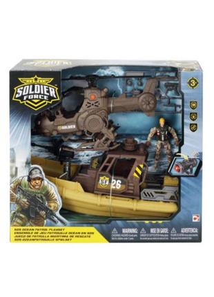 Игровой набор soldier force "солдаты" ocean patrol/ морский патруль 545142