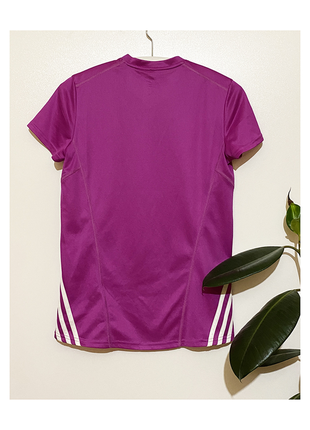 S-m adidas футболка спортивная фитнес розовая2 фото