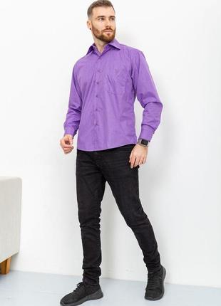 Сорочка чоловіча в смужку колір бузковий 131r140129  від магазину shopping lands2 фото