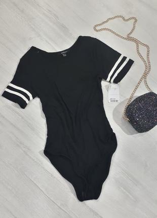 Боди футболка/черное боди/базовое боди/классическое боди/футболка2 фото