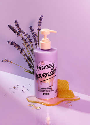Большой медово-лавандовый лосьон для тела honey lavender lotion vs pink2 фото