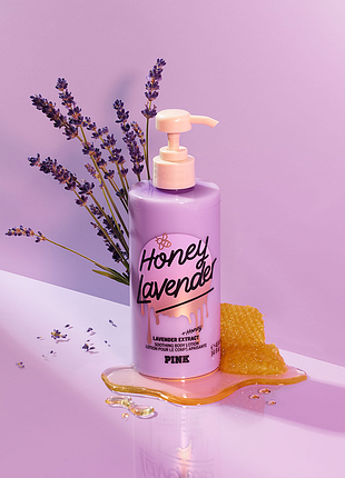 Великий медово-лавандовий лосьйон для тіла honey lavender lotion vs pink2 фото