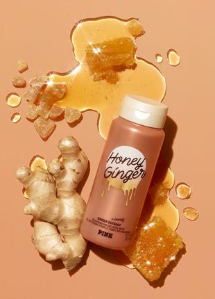 Гель для душу медовий з імбирним екстрактом honey ginger body wash victoria's secret pink1 фото